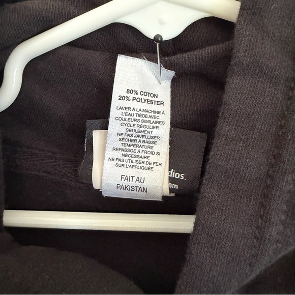 Spider-Man Marvel Universal Studios Hoodie Youth Large Black Embroidered Logo - Picture 7 of 7